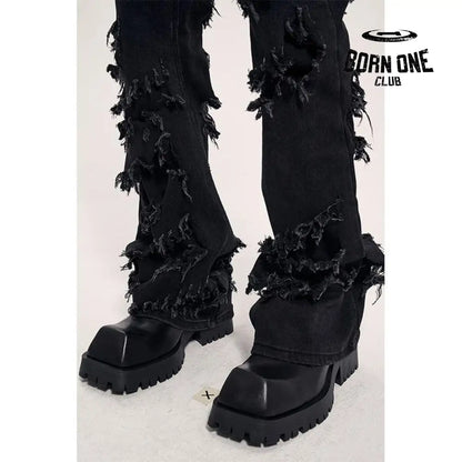 Calça ripped black