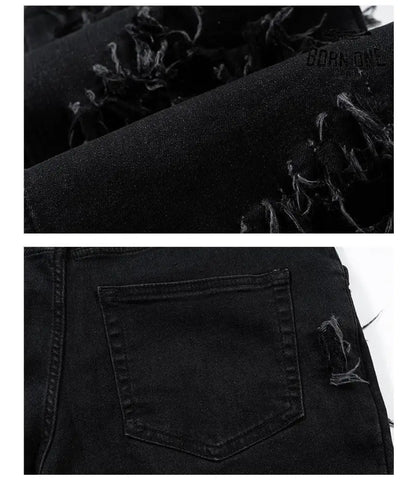 Calça ripped black
