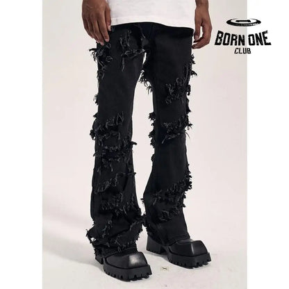 Calça ripped black