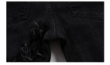 Calça ripped black