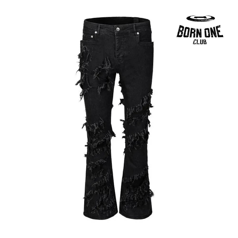 Calça ripped black