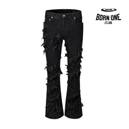 Calça ripped black