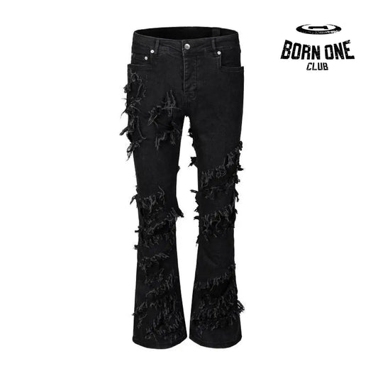 Calça ripped black