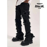 Calça ripped black