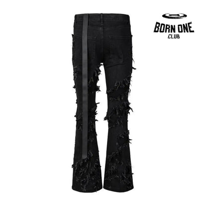 Calça ripped black
