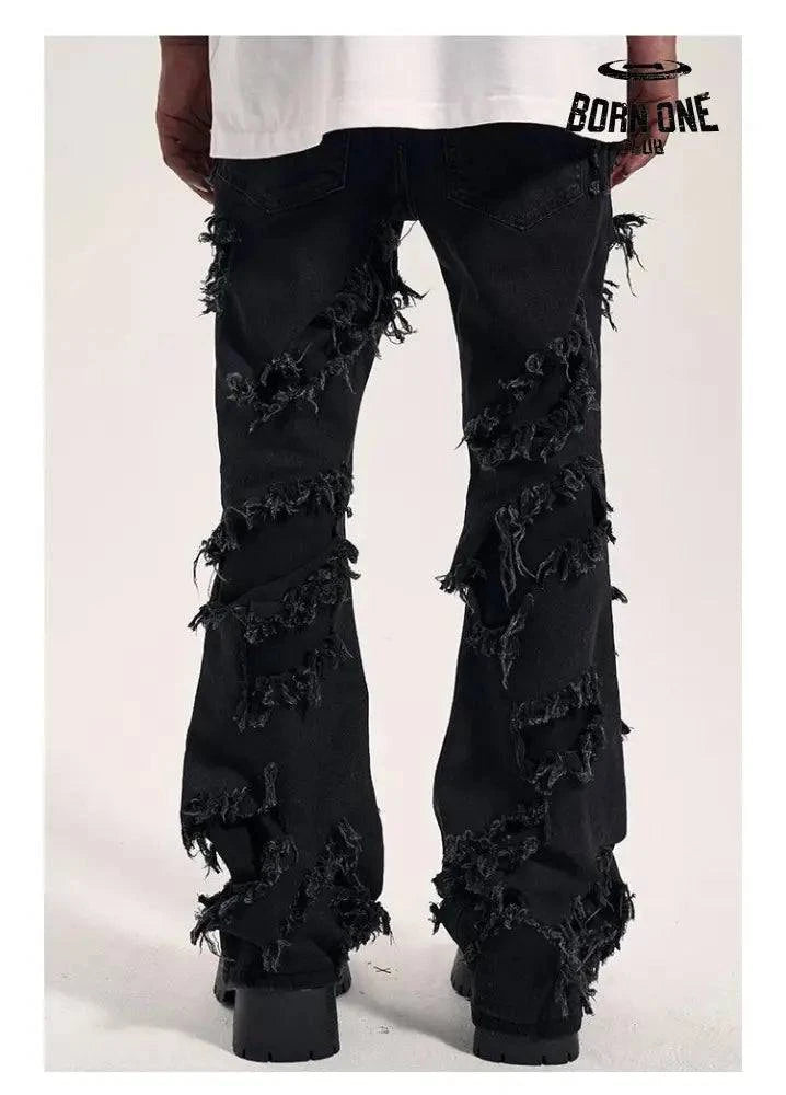Calça ripped black