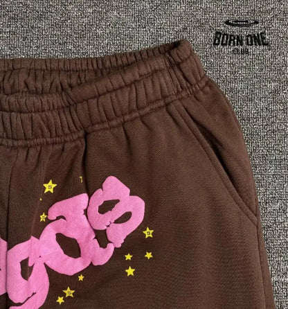Calça Sp5der Angel Number Brown