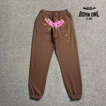 Calça Sp5der Angel Number Brown