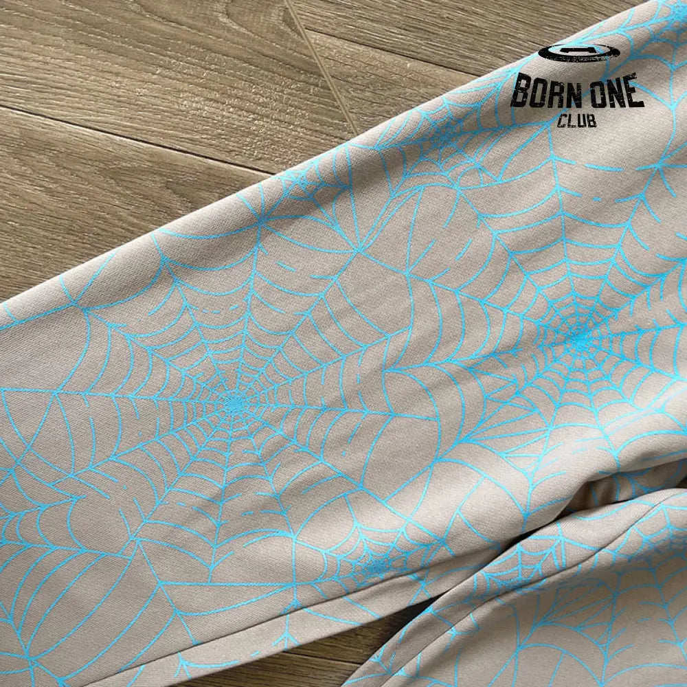 Calça Sp5der Grey and Blue
