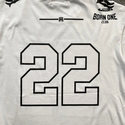 Camiseta Amiri 22 SKATER Branco