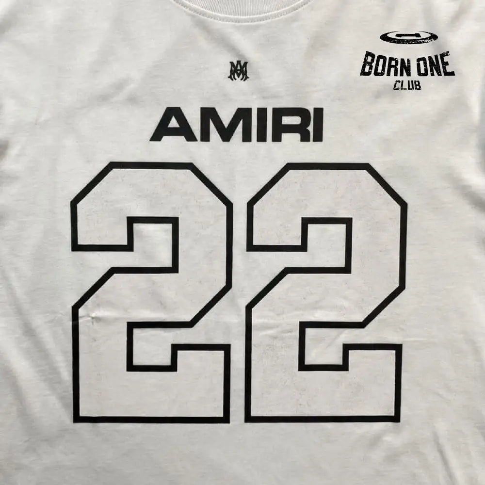 Camiseta Amiri 22 SKATER Branco