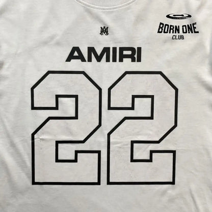 Camiseta Amiri 22 SKATER Branco