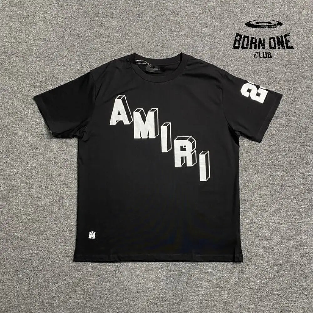Camiseta Amiri Hockey Skater Preto