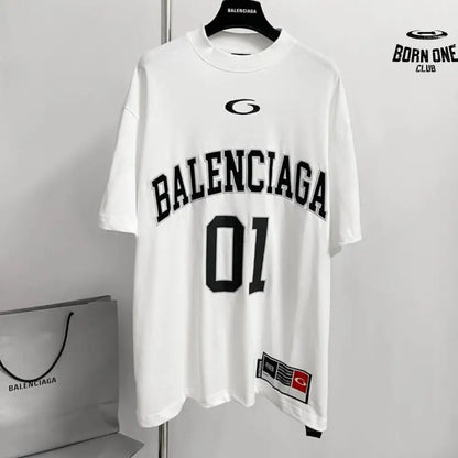 Camiseta Balenciaga Basketball Series Branco