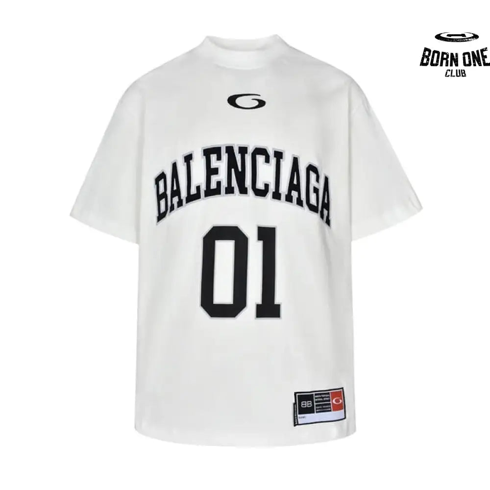Camiseta Balenciaga Basketball Series Branco