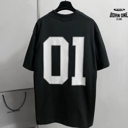 Camiseta Balenciaga Basketball Series Preto