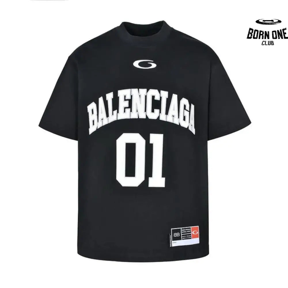 Camiseta Balenciaga Basketball Series Preto