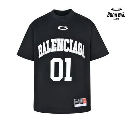 Camiseta Balenciaga Basketball Series Preto