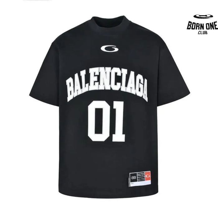 Camiseta Balenciaga Basketball Series Preto
