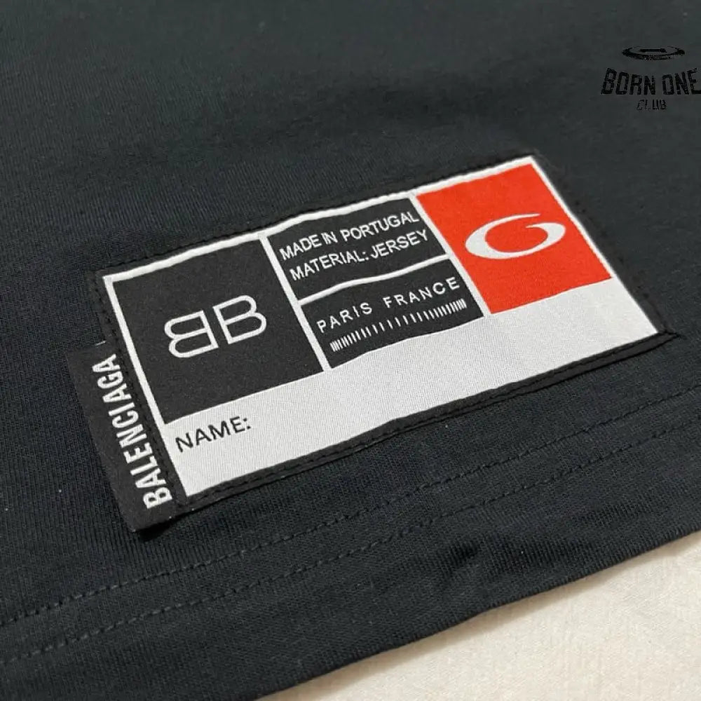 Camiseta Balenciaga Basketball Series Preto