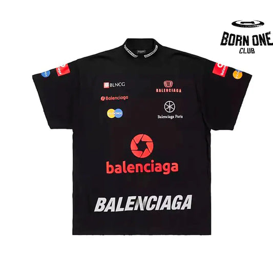 Camiseta Balenciaga Top League T-shirt Oversized Black