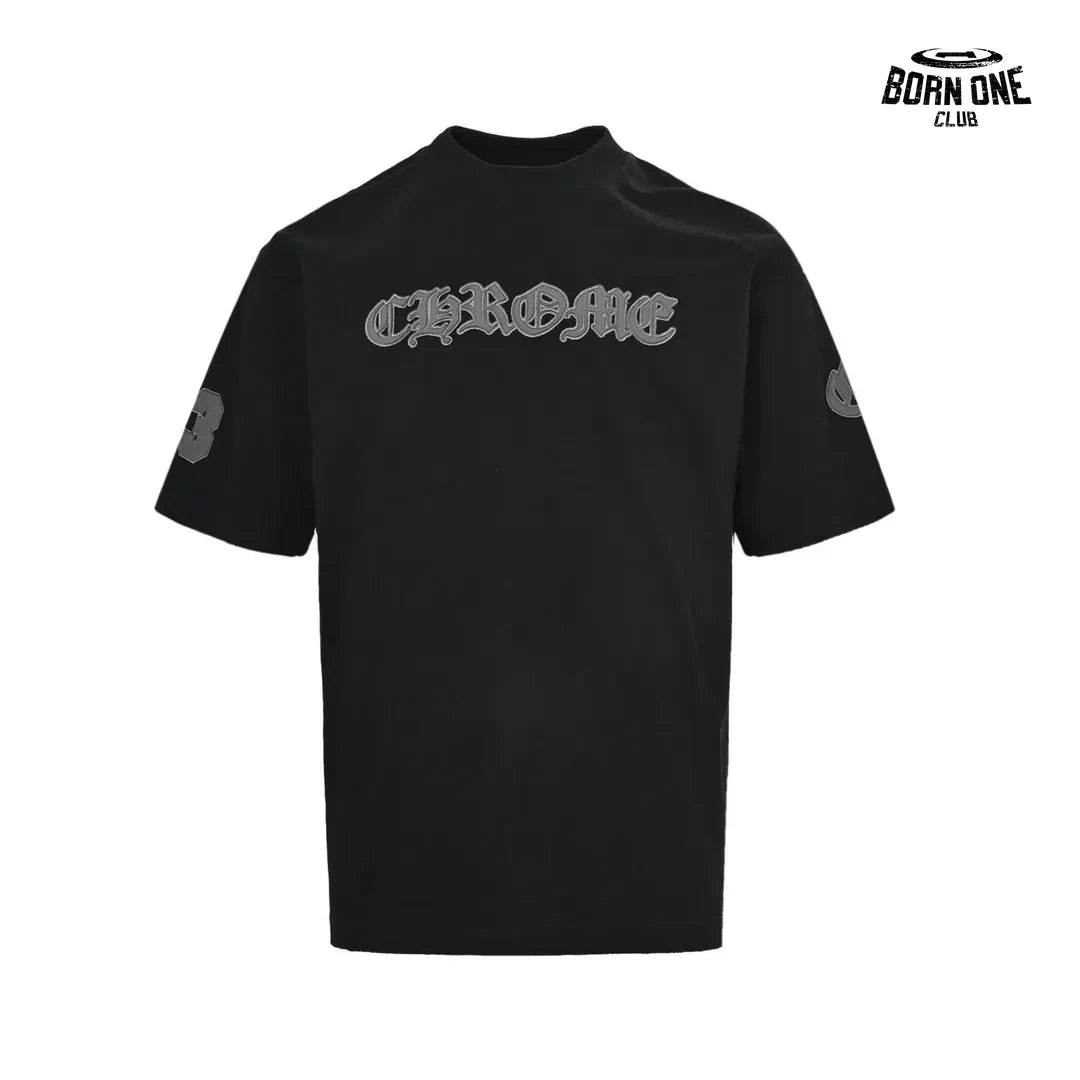 Camiseta Chrome Hearts CH Embroidered Logo Tee Black