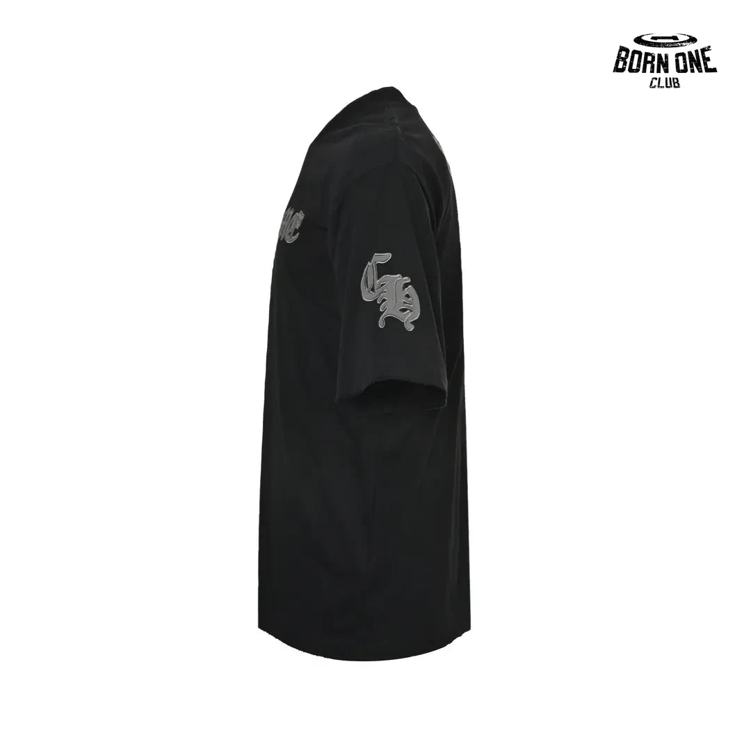 Camiseta Chrome Hearts CH Embroidered Logo Tee Black