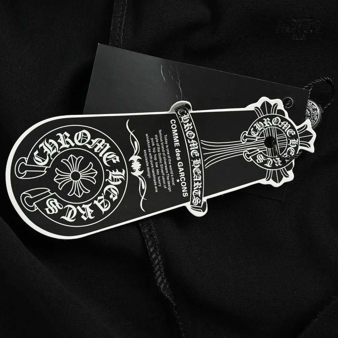Camiseta Chrome Hearts CH Embroidered Logo Tee Black