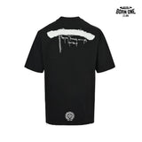 Camiseta Chrome Hearts Cross Patch Script Tee Black