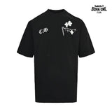 Camiseta Chrome Hearts Cross Patch Script Tee Black