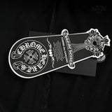 Camiseta Chrome Hearts Cross Print Patch Tee Black
