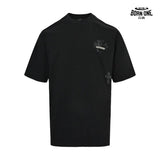 Camiseta Chrome Hearts Cross Print Patch Tee Black