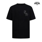 Camiseta Chrome Hearts Dagger Floral Logo Tee Black