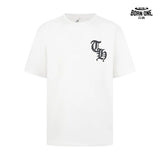 Camiseta Chrome Hearts Dagger Floral Logo Tee White
