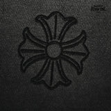 Camiseta Chrome Hearts Embossed Cross Washed Tee Black