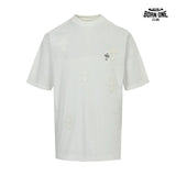 Camiseta Chrome Hearts Leather Cross Hardware Tee White