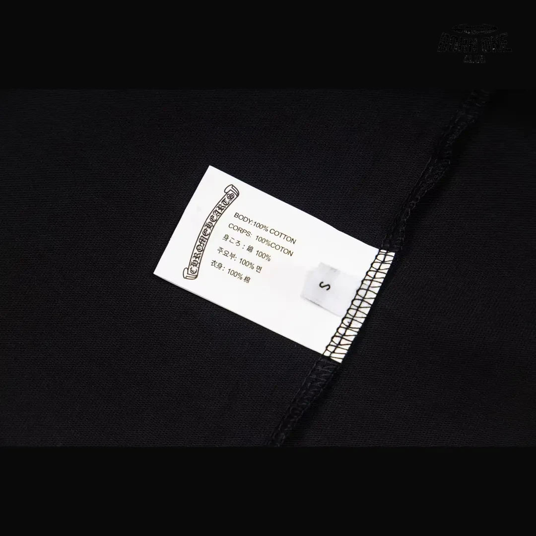 Camiseta Chrome Hearts Leather Cross Patch Tee Black