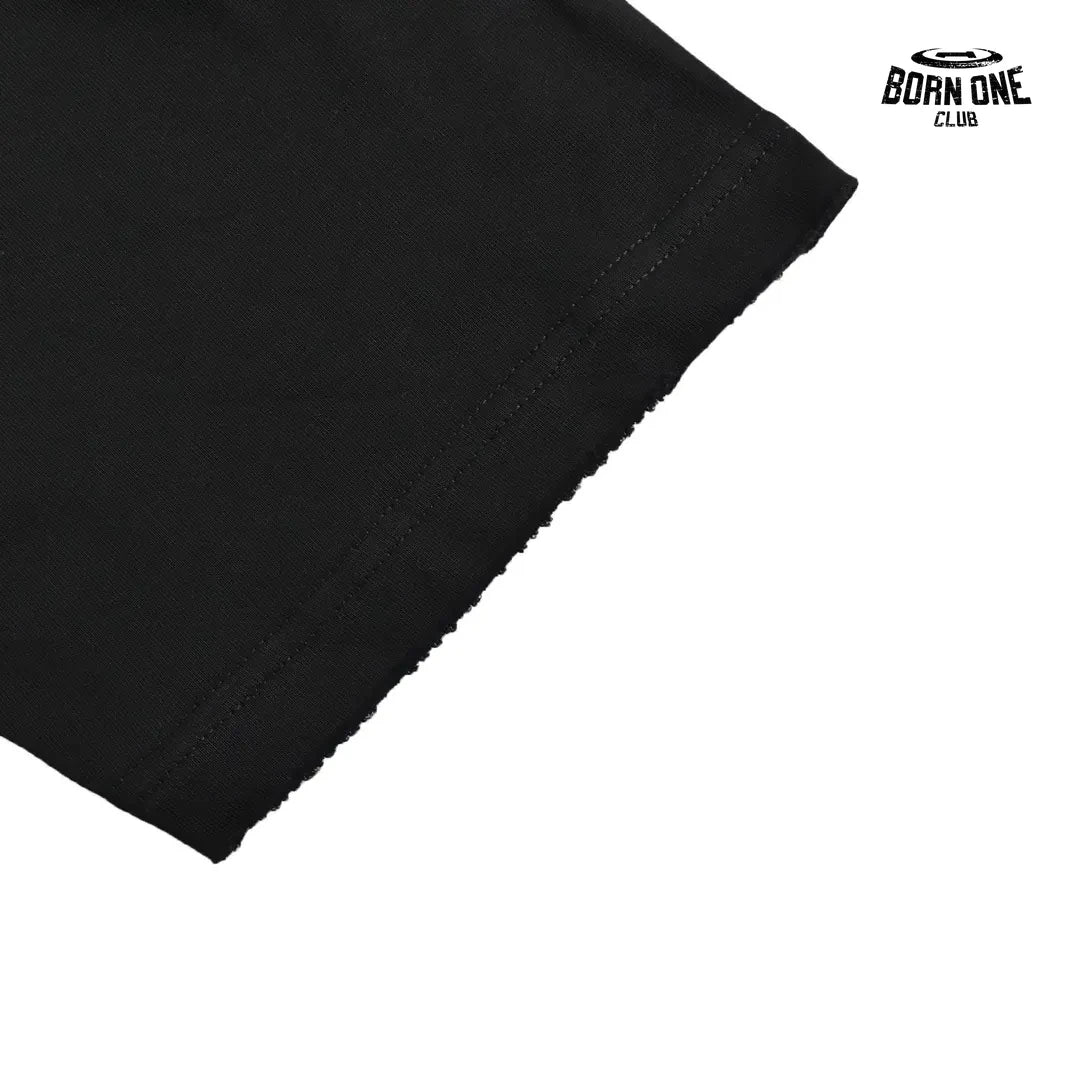 Camiseta Chrome Hearts Rhinestone Horseshoe Logo Tee Black
