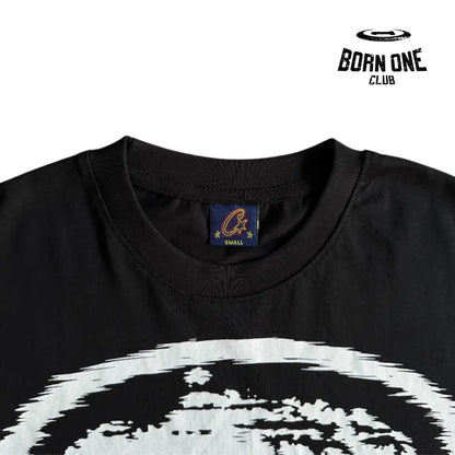 Camiseta Corteiz Alcatraz Hand Print Black