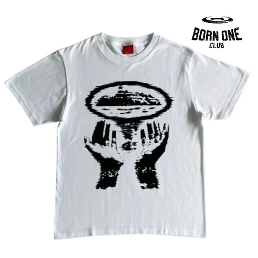 Camiseta Corteiz Alcatraz Hand Print P