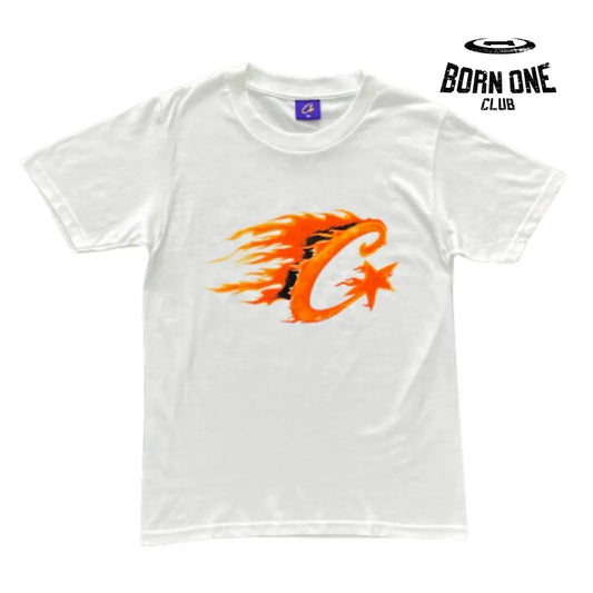 Camiseta Corteiz Big Flame Short Sleeve P