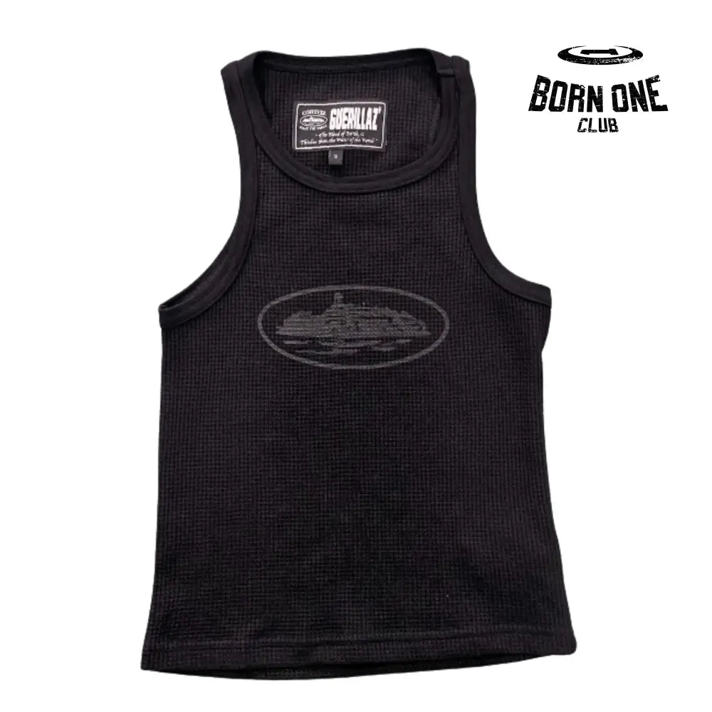 Camiseta Corteiz Feminina Guerillaz Tank Top P / Preto