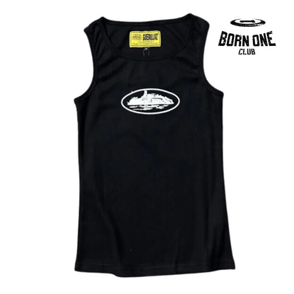 Camiseta Corteiz Mountain Pequeno (P) / Preto