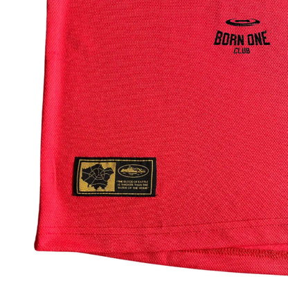 Camiseta Corteiz Panel Jersey Red
