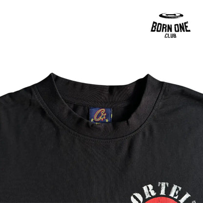 Camiseta Corteiz Red Round Star