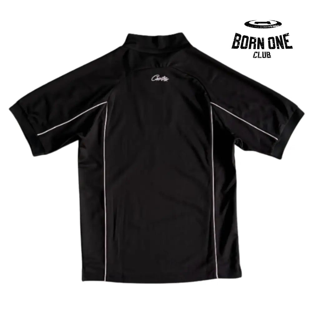 Corteiz Talismo Football Jersey Black for Men