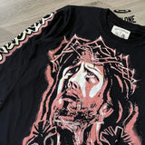 Camiseta de manga longa vertabrae jesus
