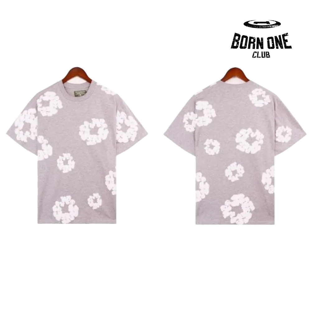Camiseta Denim Tears Cinza Camiseta
