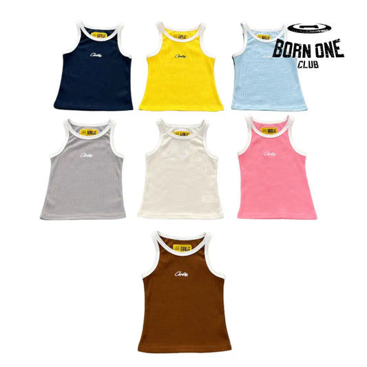 Camiseta Feminina Corteiz Chest Embroidered