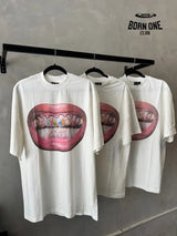 Camiseta Grillz branca (Pronta Entrega)